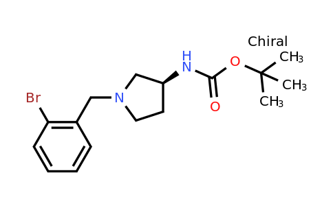 CAS 1286207-22-4 | (S)-tert-Butyl (1-(2-bromobenzyl)pyrrolidin-3-yl)carbamate