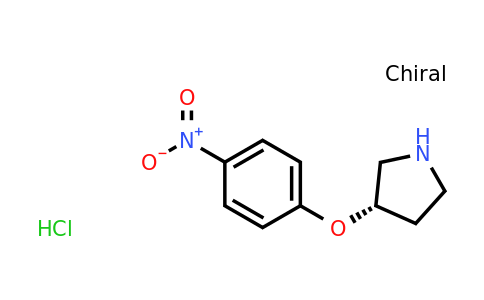CAS 1286207-30-4 | (S)-3-(4-Nitrophenoxy)pyrrolidine hydrochloride