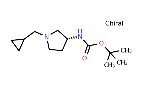 CAS 1286207-37-1 | (R)-tert-Butyl (1-(cyclopropylmethyl)pyrrolidin-3-yl)carbamate