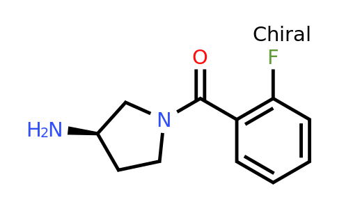 CAS 1286207-67-7 | (R)-(3-Aminopyrrolidin-1-yl)(2-fluorophenyl)methanone