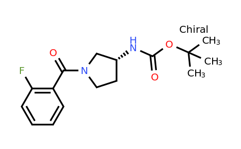 CAS 1286207-79-1 | (R)-tert-Butyl (1-(2-fluorobenzoyl)pyrrolidin-3-yl)carbamate