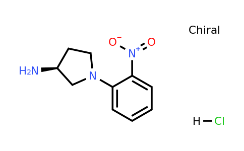 CAS 1286207-80-4 | (S)-1-(2-Nitrophenyl)pyrrolidin-3-aminehydrochloride