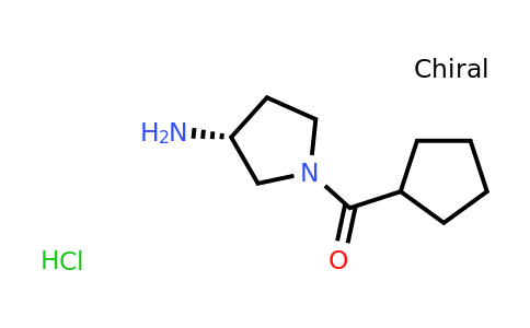 CAS 1286207-85-9 | (R)-(3-Aminopyrrolidin-1-yl)(cyclopentyl)methanone hydrochloride