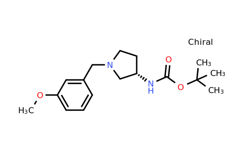 CAS 1286207-89-3 | (S)-tert-Butyl (1-(3-methoxybenzyl)pyrrolidin-3-yl)carbamate