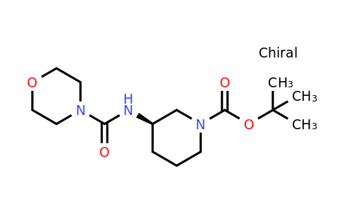 CAS 1286207-99-5 | (R)-tert-Butyl 3-(morpholine-4-carboxamido)piperidine-1-carboxylate