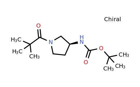 CAS 1286208-13-6 | (S)-tert-Butyl (1-pivaloylpyrrolidin-3-yl)carbamate