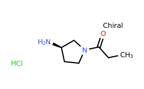 CAS 1286208-25-0 | (R)-1-(3-Aminopyrrolidin-1-yl)propan-1-one hydrochloride