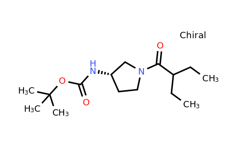 CAS 1286208-35-2 | (S)-tert-Butyl (1-(2-ethylbutanoyl)pyrrolidin-3-yl)carbamate