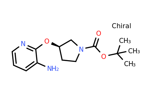 CAS 1286208-47-6 | (R)-tert-Butyl 3-(3-aminopyridin-2-yloxy)pyrrolidine-1-carboxylate