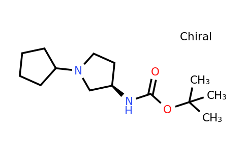 CAS 1286208-49-8 | (R)-tert-Butyl (1-cyclopentylpyrrolidin-3-yl)carbamate