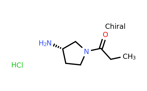 CAS 1286208-53-4 | (S)-1-(3-Aminopyrrolidin-1-yl)propan-1-one hydrochloride
