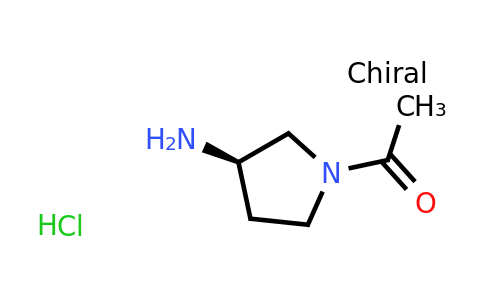 CAS 1286208-55-6 | (R)-1-(3-Aminopyrrolidin-1-yl)ethanone hydrochloride