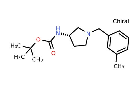 CAS 1286208-70-5 | (S)-tert-Butyl (1-(3-methylbenzyl)pyrrolidin-3-yl)carbamate