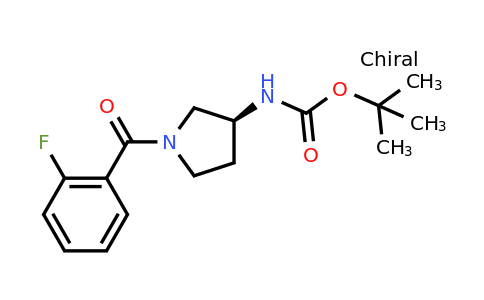 CAS 1286208-79-4 | (S)-tert-Butyl (1-(2-fluorobenzoyl)pyrrolidin-3-yl)carbamate