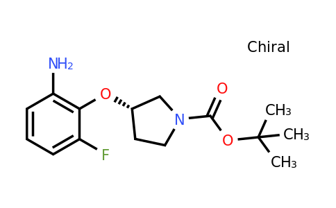 CAS 1286208-82-9 | (S)-tert-Butyl 3-(2-amino-6-fluorophenoxy)pyrrolidine-1-carboxylate