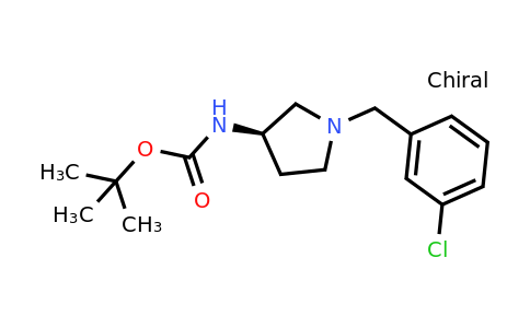 CAS 1286208-89-6 | (R)-tert-Butyl (1-(3-chlorobenzyl)pyrrolidin-3-yl)carbamate