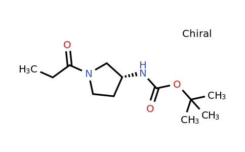 CAS 1286208-90-9 | (R)-tert-Butyl (1-propionylpyrrolidin-3-yl)carbamate