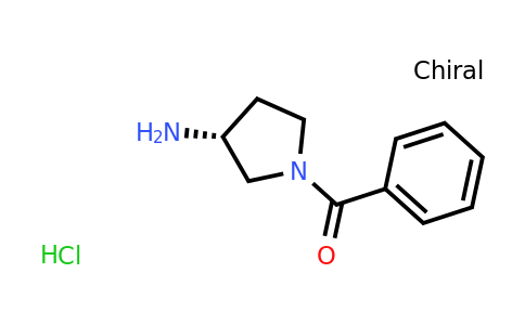 CAS 1286208-94-3 | (R)-(3-Aminopyrrolidin-1-yl)(phenyl)methanone hydrochloride