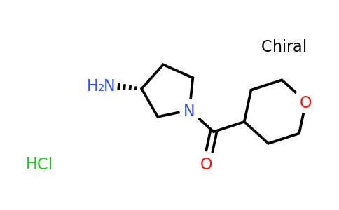CAS 1286208-96-5 | (R)-(3-Aminopyrrolidin-1-yl)(tetrahydro-2H-pyran-4-yl)methanone hydrochloride