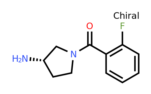 CAS 1286209-02-6 | (S)-(3-Aminopyrrolidin-1-yl)(2-fluorophenyl)methanone