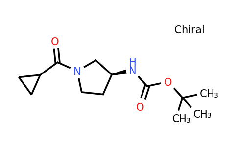 CAS 1286209-11-7 | (S)-tert-Butyl (1-(cyclopropanecarbonyl)pyrrolidin-3-yl)carbamate