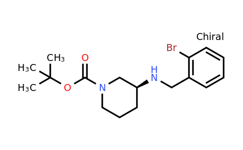 CAS 1286209-29-7 | (S)-tert-Butyl 3-((2-bromobenzyl)amino)piperidine-1-carboxylate