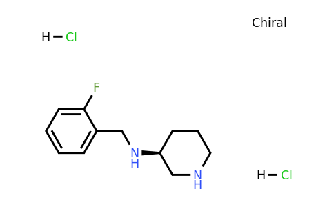 CAS 1286209-37-7 | (S)-N-(2-Fluorobenzyl)piperidin-3-amine dihydrochloride