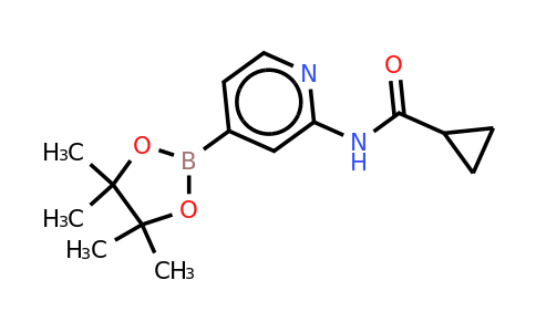 CAS 1286230-87-2 | N-(4-(4,4,5,5-tetramethyl-1,3,2-dioxaborolan-2-YL)pyridin-2-YL)cyclopropanecarboxamide