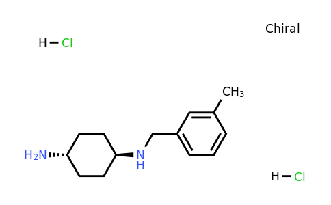 CAS 1286264-25-2 | trans-N1-(3-Methylbenzyl)cyclohexane-1,4-diamine dihydrochloride