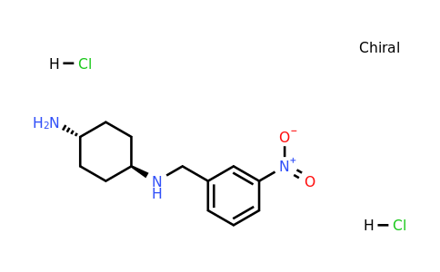 CAS 1286265-16-4 | trans-N1-(3-Nitrobenzyl)cyclohexane-1,4-diamine dihydrochloride