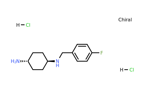 CAS 1286265-53-9 | trans-N1-(4-Fluorobenzyl)cyclohexane-1,4-diamine dihydrochloride