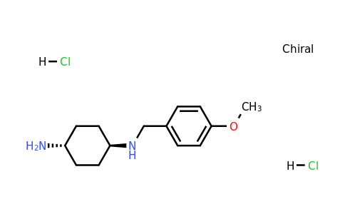 CAS 1286265-71-1 | trans-N1-(4-Methoxybenzyl)cyclohexane-1,4-diamine dihydrochloride