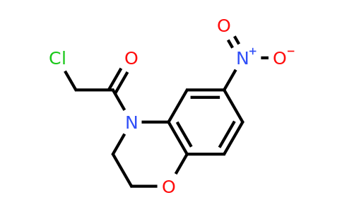 CAS 128627-29-2 | 2-chloro-1-(6-nitro-2,3-dihydro-4H-benzo[b][1,4]oxazin-4-yl)ethan-1-one