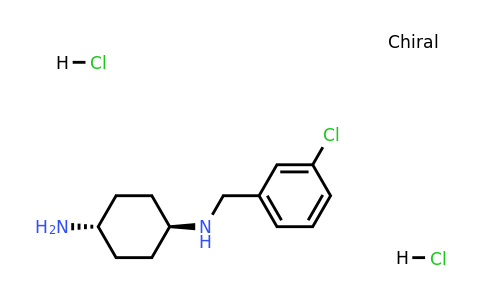 CAS 1286272-79-4 | trans-N1-(3-Chlorobenzyl)cyclohexane-1,4-diamine dihydrochloride