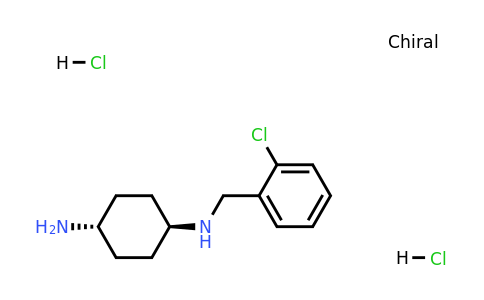 CAS 1286272-91-0 | trans-N1-(2-Chlorobenzyl)cyclohexane-1,4-diamine dihydrochloride