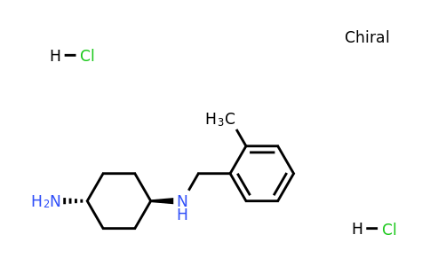 CAS 1286273-48-0 | trans-N1-(2-Methylbenzyl)cyclohexane-1,4-diamine dihydrochloride