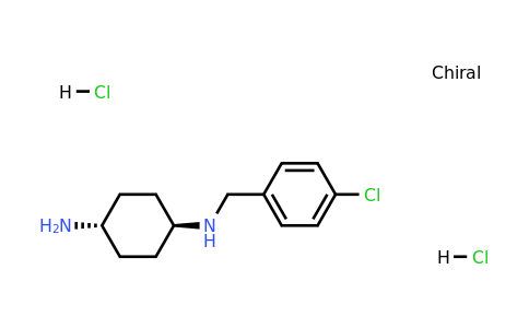 CAS 1286273-89-9 | trans-N1-(4-chlorobenzyl)cyclohexane-1,4-diamine dihydrochloride