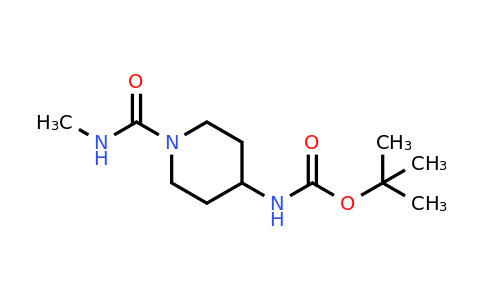 CAS 1286274-70-1 | tert-Butyl (1-(methylcarbamoyl)piperidin-4-yl)carbamate