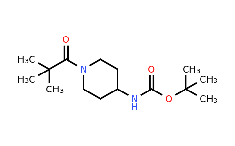 CAS 1286274-87-0 | tert-Butyl (1-pivaloylpiperidin-4-yl)carbamate