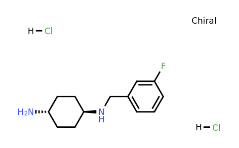 CAS 1286275-63-5 | trans-N1-(3-Fluorobenzyl)cyclohexane-1,4-diamine dihydrochloride