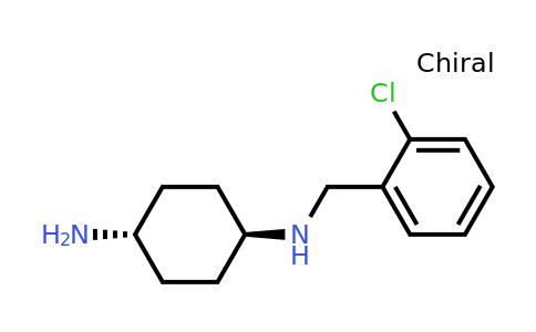 CAS 1286319-90-1 | (1r,4r)-N1-(2-Chlorobenzyl)cyclohexane-1,4-diamine