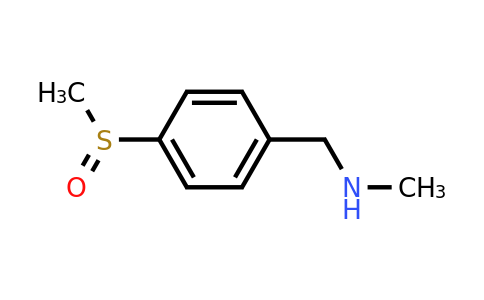 CAS 128668-80-4 | [(4-methanesulfinylphenyl)methyl](methyl)amine