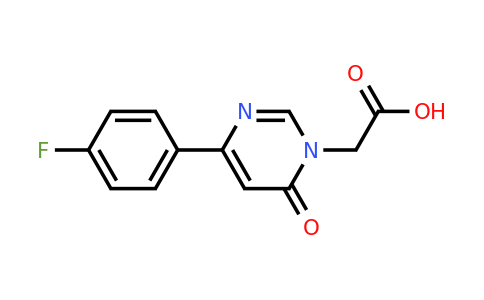 CAS 1286705-94-9 | 2-(4-(4-Fluorophenyl)-6-oxopyrimidin-1(6H)-yl)acetic acid