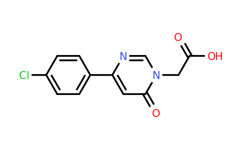 CAS 1286713-47-0 | 2-(4-(4-Chlorophenyl)-6-oxopyrimidin-1(6H)-yl)acetic acid