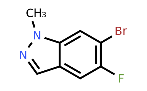 CAS 1286734-86-8 | 6-bromo-5-fluoro-1-methyl-1H-indazole