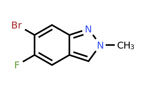 CAS 1286734-87-9 | 6-bromo-5-fluoro-2-methyl-2H-indazole