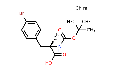CAS 1286768-44-2 | (2S)-3-(4-Bromophenyl)-2-[(tert-butoxycarbonyl)amino]-2-methylpropanoic acid