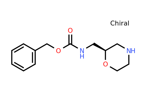 CAS 1286768-73-7 | (2R)-Morpholin-2-ylmethyl-carbamic acid benzyl ester