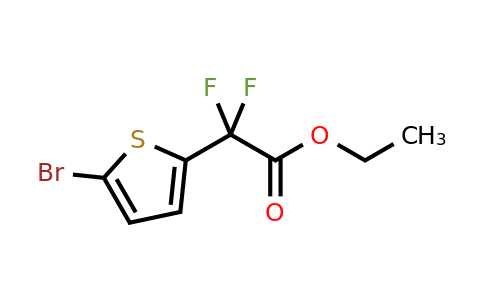 CAS 1286792-85-5 | Ethyl 2-(5-bromothiophen-2-yl)-2,2-difluoroacetate