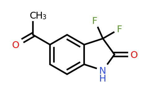 CAS 1286793-03-0 | 5-Acetyl-3,3-difluoro-1,3-dihydro-2H-indol-2-one